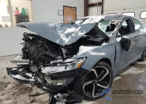 2021 Honda Accord Sport from USA, damaged, VIN 1HGCV1F31MA102205